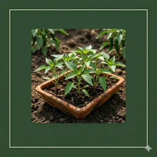 chilli saplings